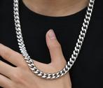 Cubaanse ketting, Sieraden, Tassen en Uiterlijk, Kettingen, Ophalen of Verzenden, Nieuw, Zilver, Overige materialen