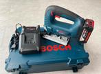 Bosch GST 18V-125 B Decoupeerzaag + Accu & Lader, Ophalen of Verzenden, Zo goed als nieuw, BOSCH, Decoupeerzaag