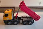 Bruder Arocs Mercedes Kipper - Geel/Rood, Ophalen of Verzenden, Gebruikt