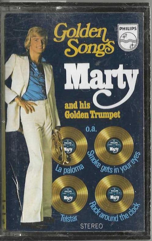 Marty & his Golden Trumpet – Golden Songs 1975 CB345, Cd's en Dvd's, Cassettebandjes, Origineel, 1 bandje, Ophalen of Verzenden