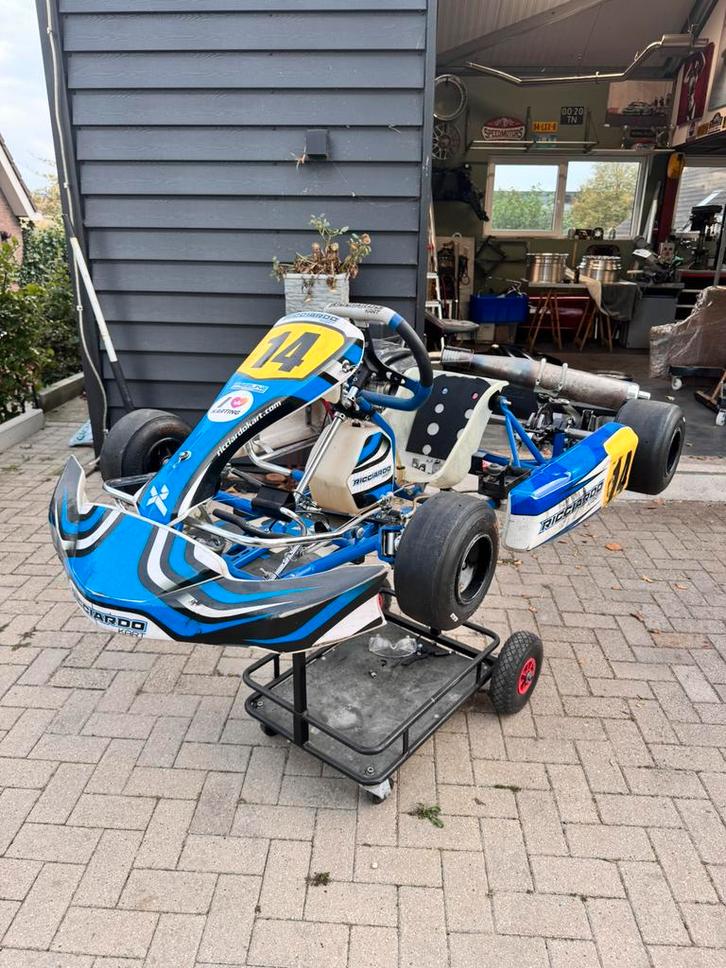 Birel mini kart Ricciardo vanaf 6 jaar, Sport en Fitness, Karting, Zo goed als nieuw, Kart, Ophalen