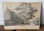 Gezicht Brantzen-Rus-Hofje, Amsterdam1805 Jan de Beijer., Antiek en Kunst, Ophalen