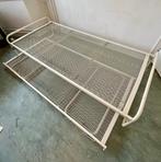 Bed met onderbed, gratis ophalen, Ophalen, Gebruikt, Eenpersoons, Wit