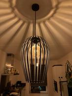 Hanglamp metaal zwart strak, Ophalen, Zo goed als nieuw, Metaal, 50 tot 75 cm