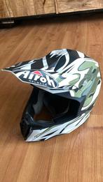 Airoh cross helm CAMO maat M 57/58cm, Motoren, Kleding | Motorhelmen, Overige merken, Offroadhelm, Tweedehands, M