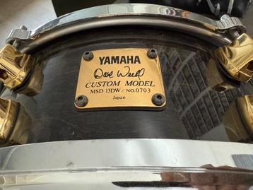 Yamaha Dave Weckl Signature 13” snare MSD13DW beschikbaar voor biedingen