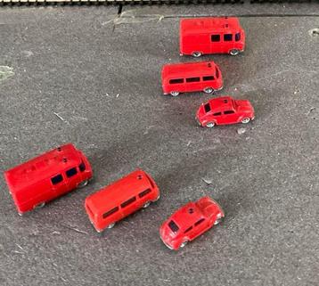 N spoor  WIKING twee setjes brandweer auto’s beschikbaar voor biedingen