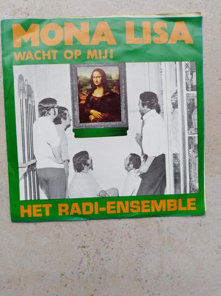 HET RADI-ENSEMBLE: "Wacht op mij, Mona Lisa!", Cd's en Dvd's, Vinyl | Nederlandstalig, Zo goed als nieuw, Levenslied of Smartlap