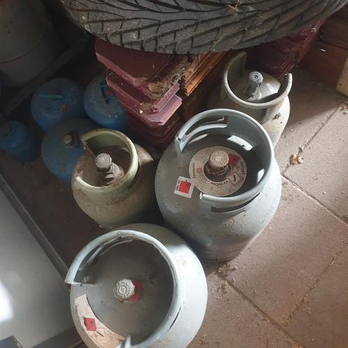 Butagasflessen - Gasfles (Gebruikt), Doe-het-zelf en Verbouw, Overige Doe-het-zelf en Verbouw, Gebruikt, Ophalen of Verzenden