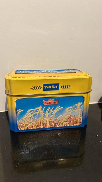 Vintage Wasa knäckebröd blik cracker blik keuken beschikbaar voor biedingen
