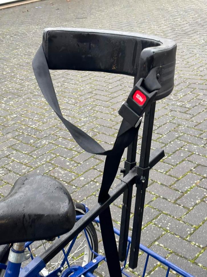 Ruggesteun voor de driewielfiets , van Raam ,Huka, Diversen, Verpleegmiddelen, Gebruikt, Ophalen of Verzenden