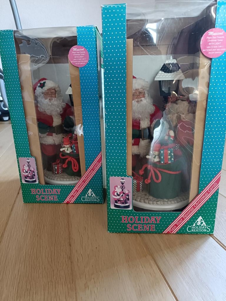 2x holiday scène kerstmis decoratie, Diversen, Ophalen, Zo goed als nieuw