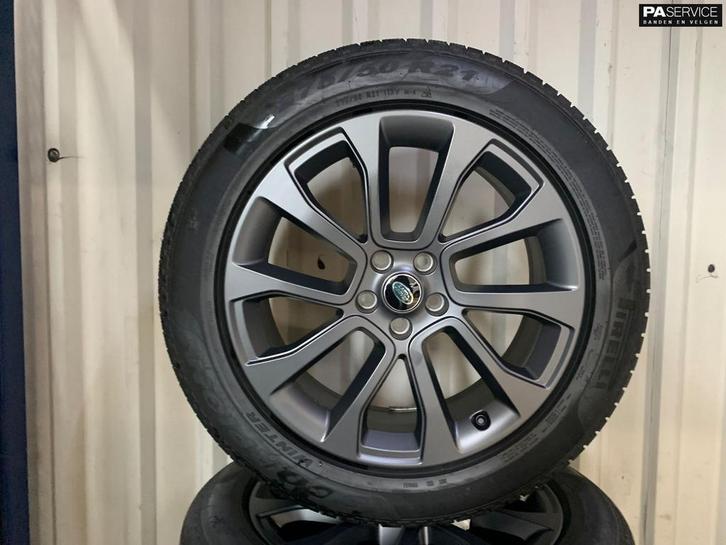 OEM 21 inch MAT Antraciet Range Rover Winterset incl Pirelli, Auto-onderdelen, Banden en Velgen, Banden en Velgen, Winterbanden