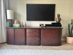 Vintage retro dressoir ladekast mid century afgeronde hoeken, Huis en Inrichting, Kasten | Dressoirs, Ophalen, Gebruikt, 200 cm of meer