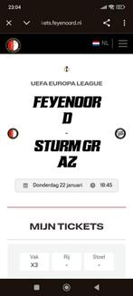 Feyenoord vs Sturm Graz X3, Eén persoon
