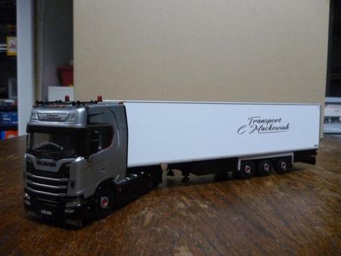 WSI Scania S Highline C. Mackowiak Transport, Hobby en Vrije tijd, Modelauto's | 1:50, Nieuw, Bus of Vrachtwagen, Wsi, Ophalen of Verzenden