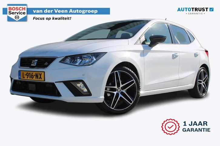 SEAT Ibiza 1.0 EcoTSI FR Business Intense | Incl. 12 maanden, Auto's, Seat, Bedrijf, Te koop, Ibiza, ABS, Achteruitrijcamera, Adaptive Cruise Control