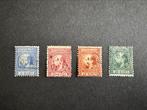 1867 Koning Willem III NVPH nr 7-10 gestempeld, Postzegels en Munten, Postzegels | Nederland, T/m 1940, Verzenden, Gestempeld