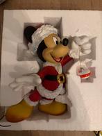 Disney Kerst Mickey Beeld showcase - Perfecte Staat!, Verzamelen, Ophalen of Verzenden, Zo goed als nieuw