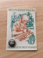WO2 DUITS WHW Spendenzettel Winterhilfswerk uit 1938 - 1939, Verzenden, Overige soorten, Duitsland, Overige typen