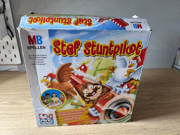 Stef Stuntpiloot MB, Hobby en Vrije tijd, Gezelschapsspellen | Bordspellen, Gebruikt, Ophalen of Verzenden