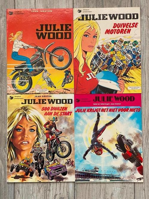 Julie Wood (Jean Graton) Dargaud/Oberon 1e 4 delen nwstaat, Boeken, Stripboeken, Zo goed als nieuw, Meerdere stripboeken, Ophalen of Verzenden