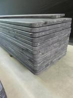 Houten timmerpanelen / planken zwart gebeitst / timmerhout, Doe-het-zelf en Verbouw, Hout en Planken, Ophalen, Gebruikt, Minder dan 25 mm