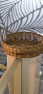 Riviera Maison rustic rattan servingtray / dienblad nieuw, Ophalen of Verzenden, Nieuw, Rond, Riet