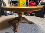Antieken eiken houten salontafel, Huis en Inrichting, Ophalen, Gebruikt, 100 tot 150 cm, 50 tot 100 cm