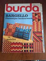 Vintage bargelllo borduur tijdschrift burda, Gelezen, Burda, Ophalen of Verzenden, Borduren en Naaien