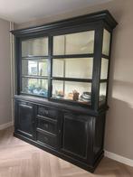 Te koop prachtige zwarte bufferkast., Huis en Inrichting, Ophalen of Verzenden, Zo goed als nieuw, 25 tot 50 cm, 200 cm of meer