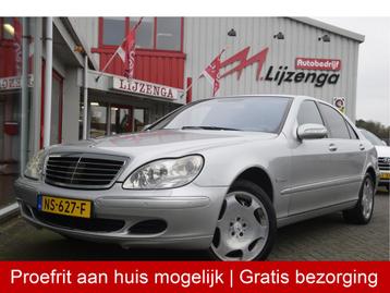 Mercedes-Benz S-Klasse 600 Lang Youngtimer | Leer | Stoelkoe beschikbaar voor biedingen