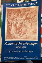 Poster Teylers Museum Haarlem Romantische Tekeningen, Ophalen of Verzenden, A1 t/m A3
