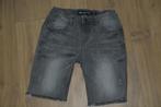 Grijze korte spijkerbroek van Street Rebel, maat 158/164!!, Broek, Ophalen of Verzenden, Zo goed als nieuw, Jongen