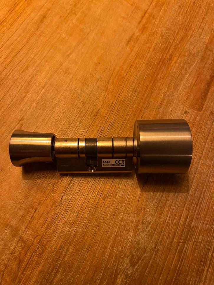 Bold Smartlock SX33, Doe-het-zelf en Verbouw, Hang- en Sluitwerk, Zo goed als nieuw, Slot, Rvs, Ophalen of Verzenden