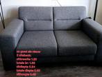 2 zits bank, Huis en Inrichting, Ophalen, 150 tot 200 cm, Tweepersoons, 75 tot 100 cm