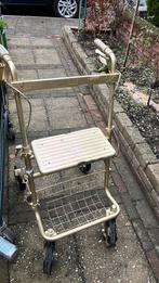 Gouden rollator, Ophalen of Verzenden, Zo goed als nieuw