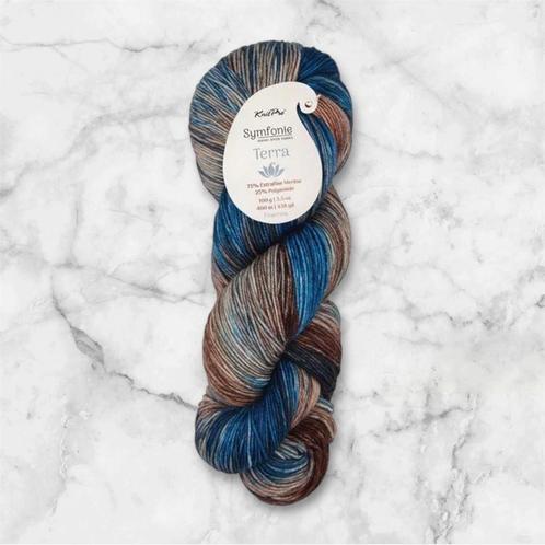 Symfonie terra merinowol 100 gram kleur v2012, Hobby en Vrije tijd, Breien en Haken, Nieuw, Breien of Haken, Wol of Garen, Ophalen of Verzenden