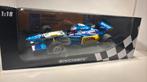F1 benetton renault b195 m.schumacher minichamps 1.18, Ophalen of Verzenden, MiniChamps, A, A