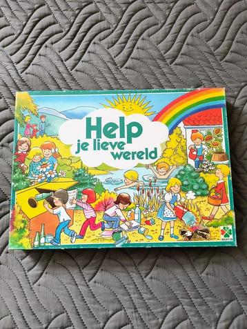 Spellen: Help je lieve wereld (1987) ganzenbord beschikbaar voor biedingen