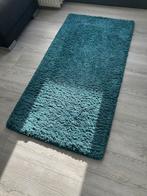 Vloerkleed hoogpollig zeeblauw, Huis en Inrichting, Stoffering | Tapijten en Kleden, Ophalen, 100 tot 150 cm, Blauw, 50 tot 100 cm