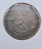schaarsere 1 gulden 1901, Postzegels en Munten, Munten | Nederland, 1 gulden, Zilver, Ophalen of Verzenden, Koningin Wilhelmina