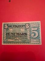 5 Mark Mühlinghausen 1918 - Zeer Fraai!, Ophalen of Verzenden