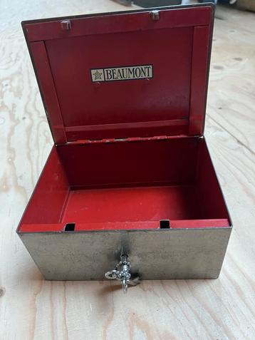 Vintage Beaumont Geldkistje / Waardekluis - 1930 beschikbaar voor biedingen