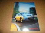 brochure Toyota Avensis Verso  2002, Ophalen of Verzenden, Nieuw, Overige merken