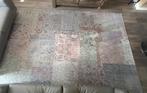 Trendy tapijt met vintage motief in pastelkleuren, Ophalen, Gebruikt, 200 cm of meer, 200 cm of meer