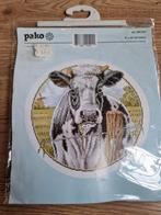 Borduurset koe, Hobby en Vrije tijd, Borduren en Borduurmachines, Ophalen of Verzenden, Zo goed als nieuw, Patroon