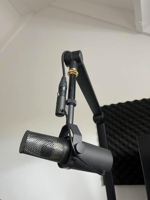 Shure SM7B + TC Helicon GoXLR + Blue Boomarm, Muziek en Instrumenten, Microfoons, Zo goed als nieuw, Studiomicrofoon, Ophalen of Verzenden