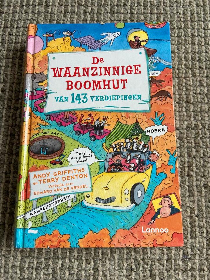 Waanzinnige Boomhut 11 - Griffiths & Denton, Boeken, Kinderboeken | Jeugd | onder 10 jaar, Gelezen, Fictie algemeen, Ophalen of Verzenden