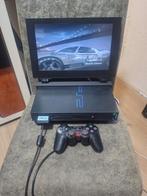 Mobiele playstation 2 met vaste scherm., Ophalen of Verzenden